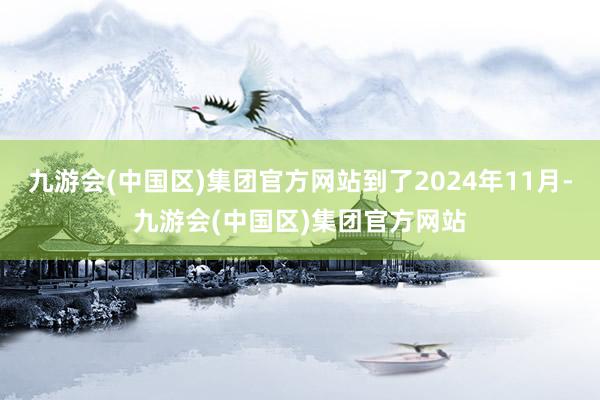 九游会(中国区)集团官方网站到了2024年11月-九游会(中国区)集团官方网站